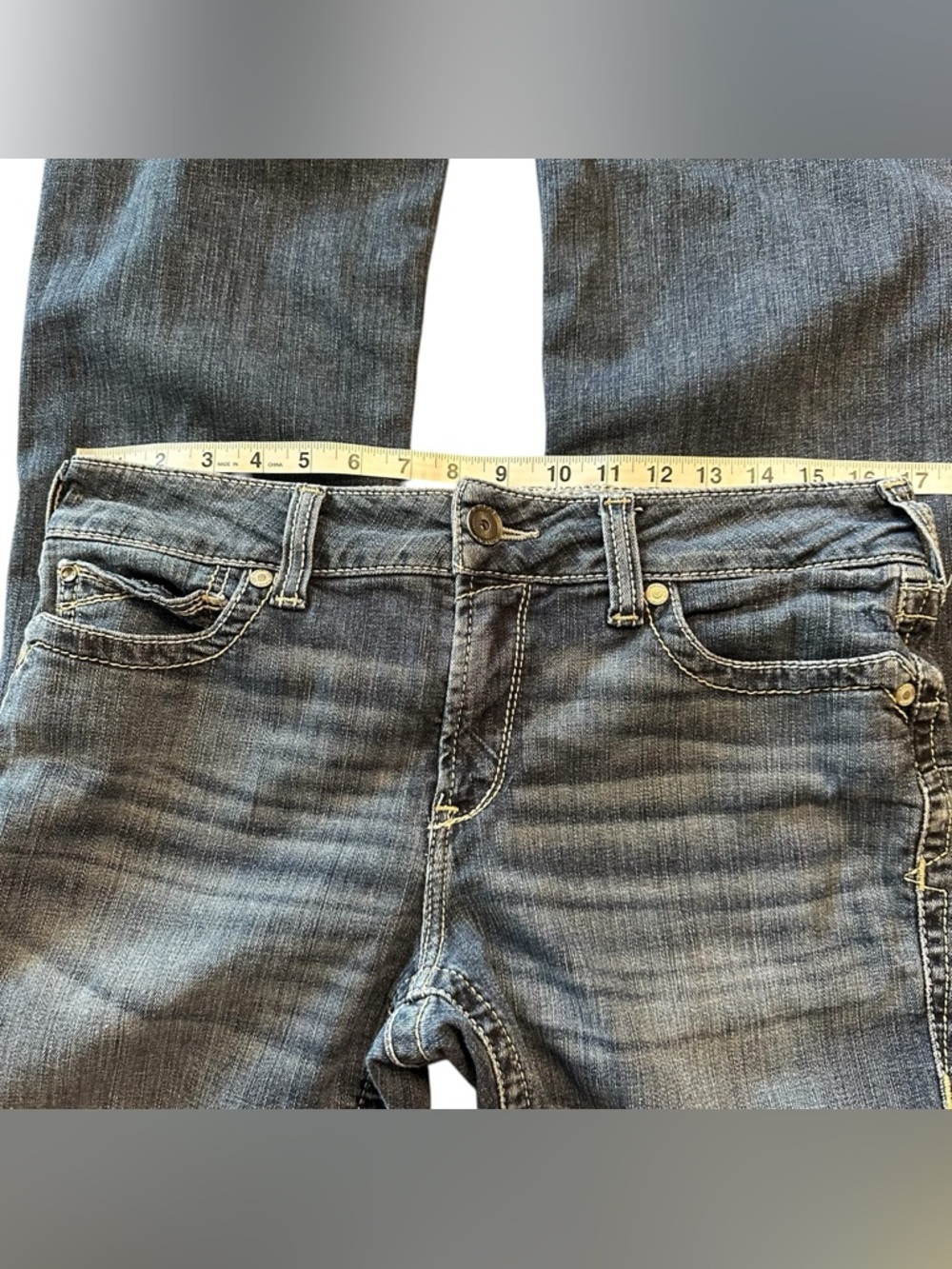 Ariat Women's REAL Perfect Rise Halyn Boot Cut Jeans 31 L - Picture 8 of 10
